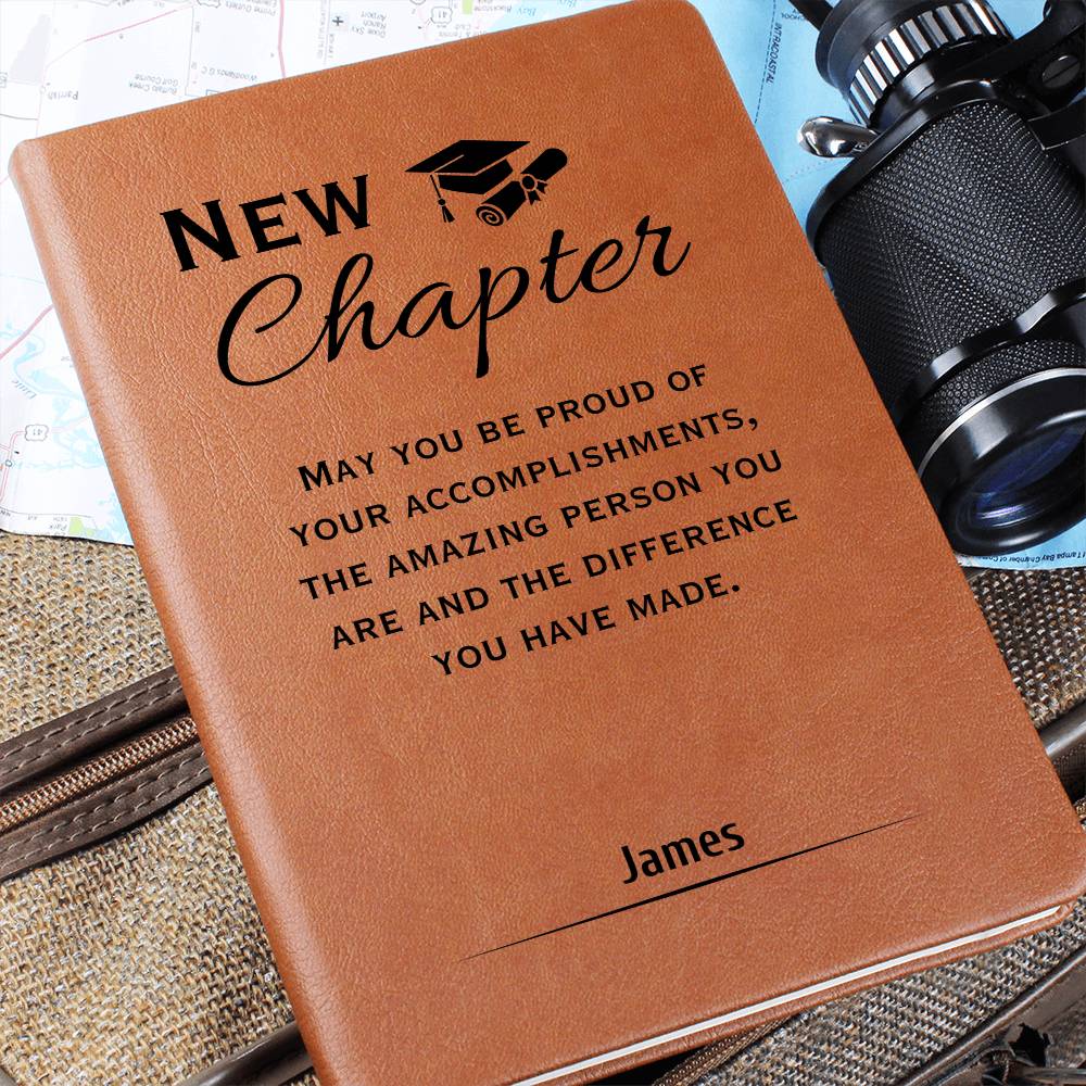 New Chapter Personalized Vegan Leather Journal