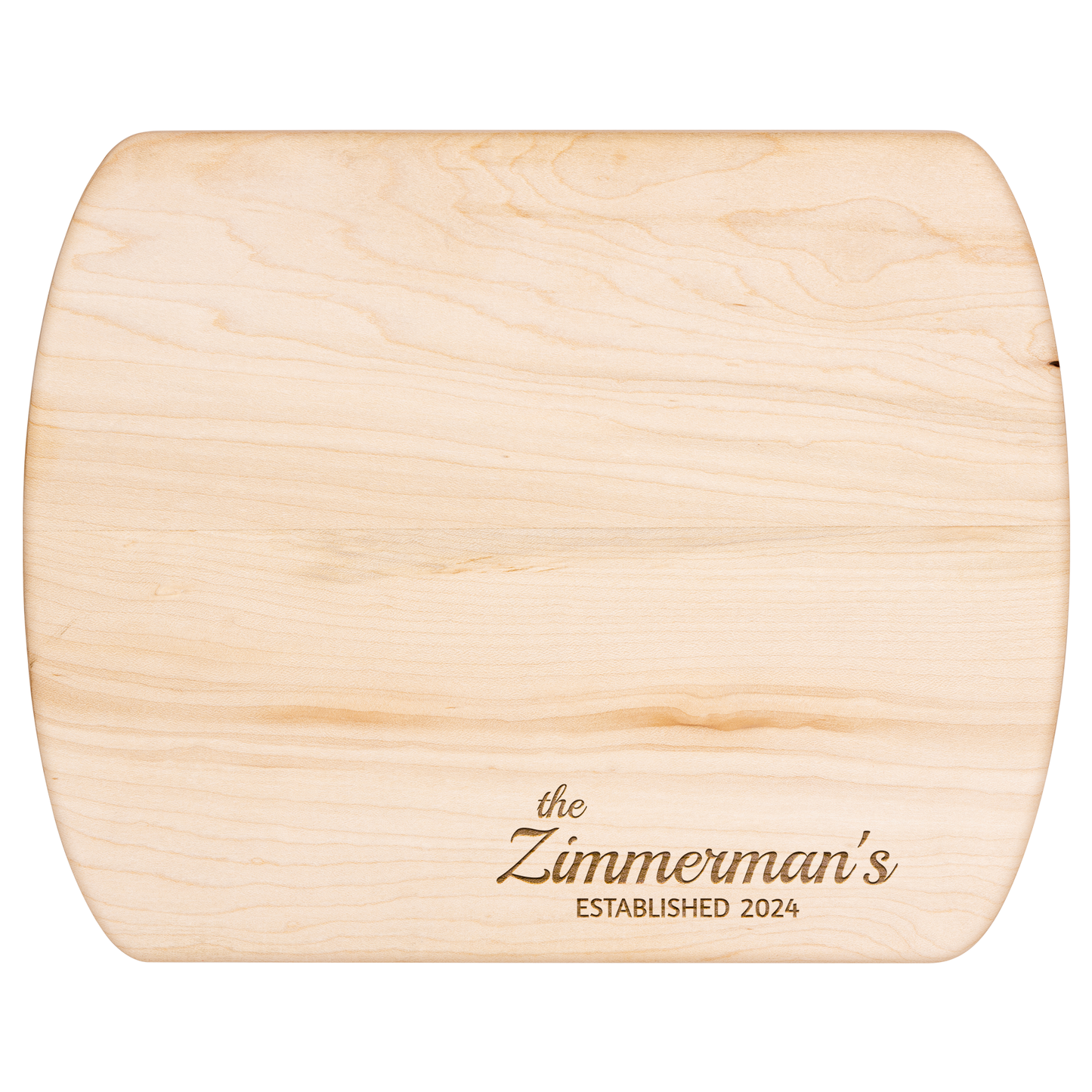 Personalized Hardwood Cutting Board