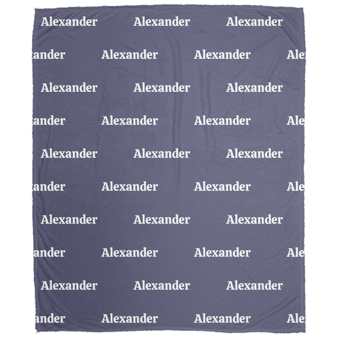 Personalized Plush Fleece Blanket