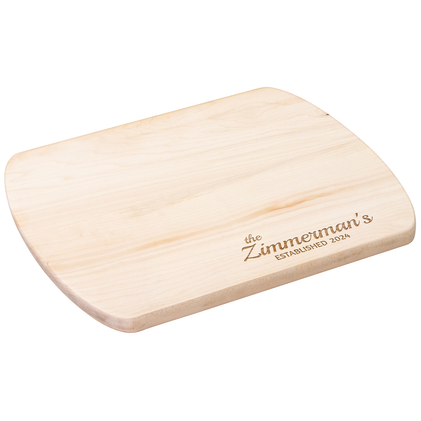 Personalized Hardwood Cutting Board