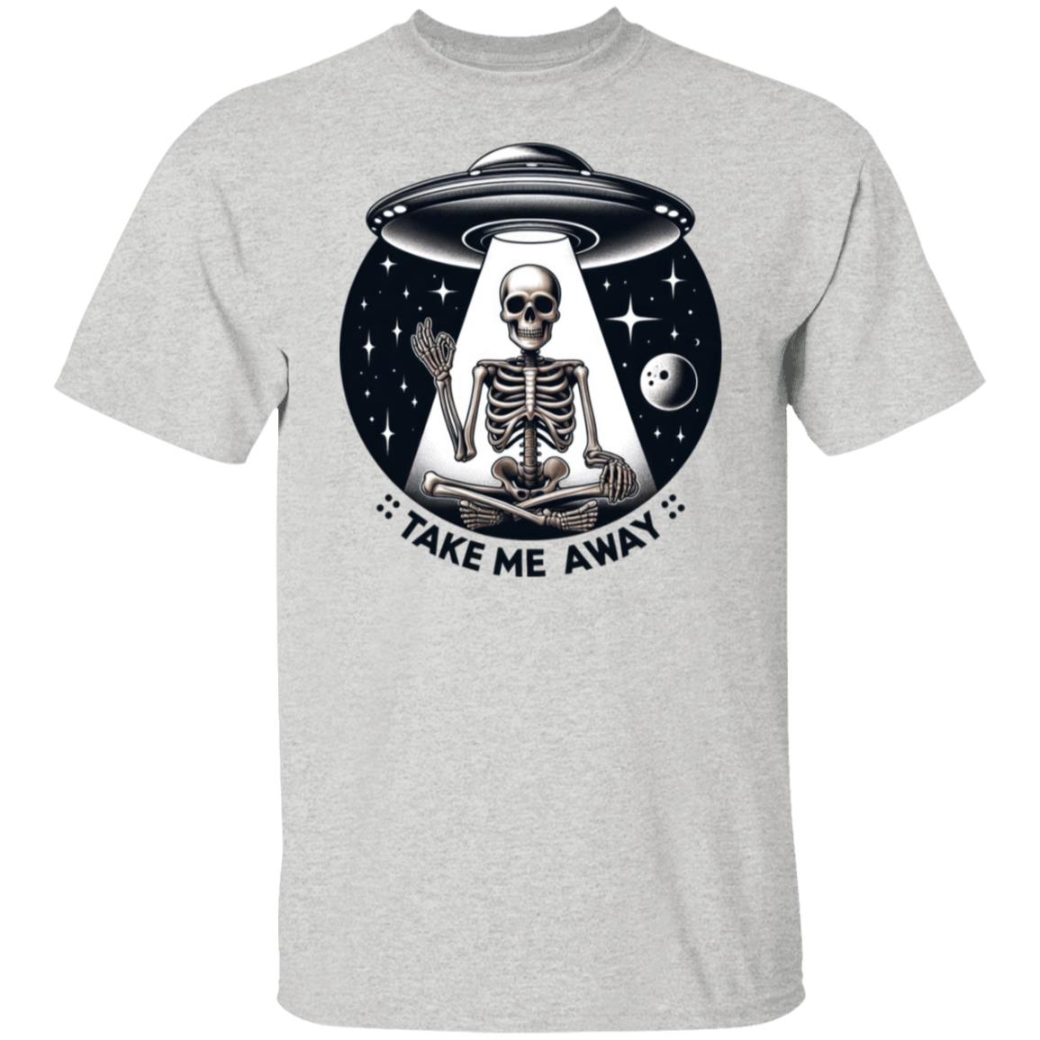 Take Me Away Skeleton T-Shirt