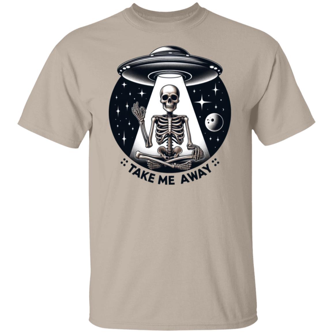 Take Me Away Skeleton T-Shirt