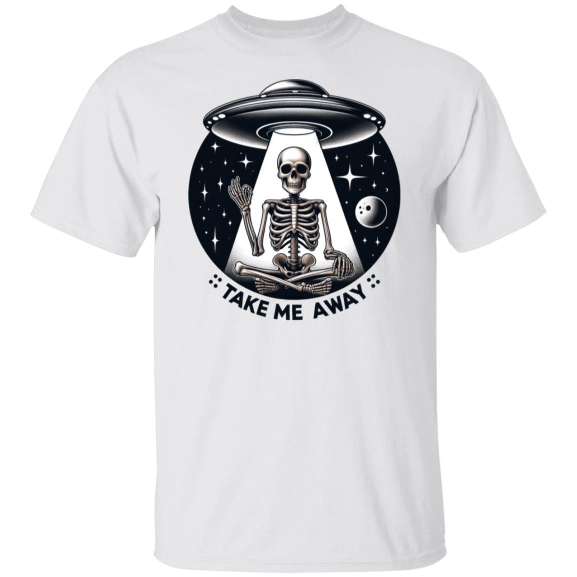 Take Me Away Skeleton T-Shirt