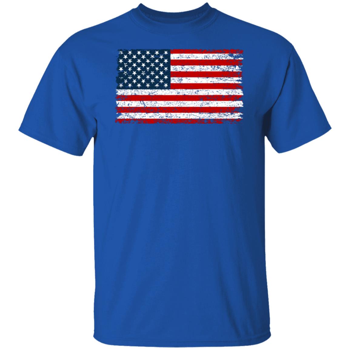 Distressed American Flag T-Shirt