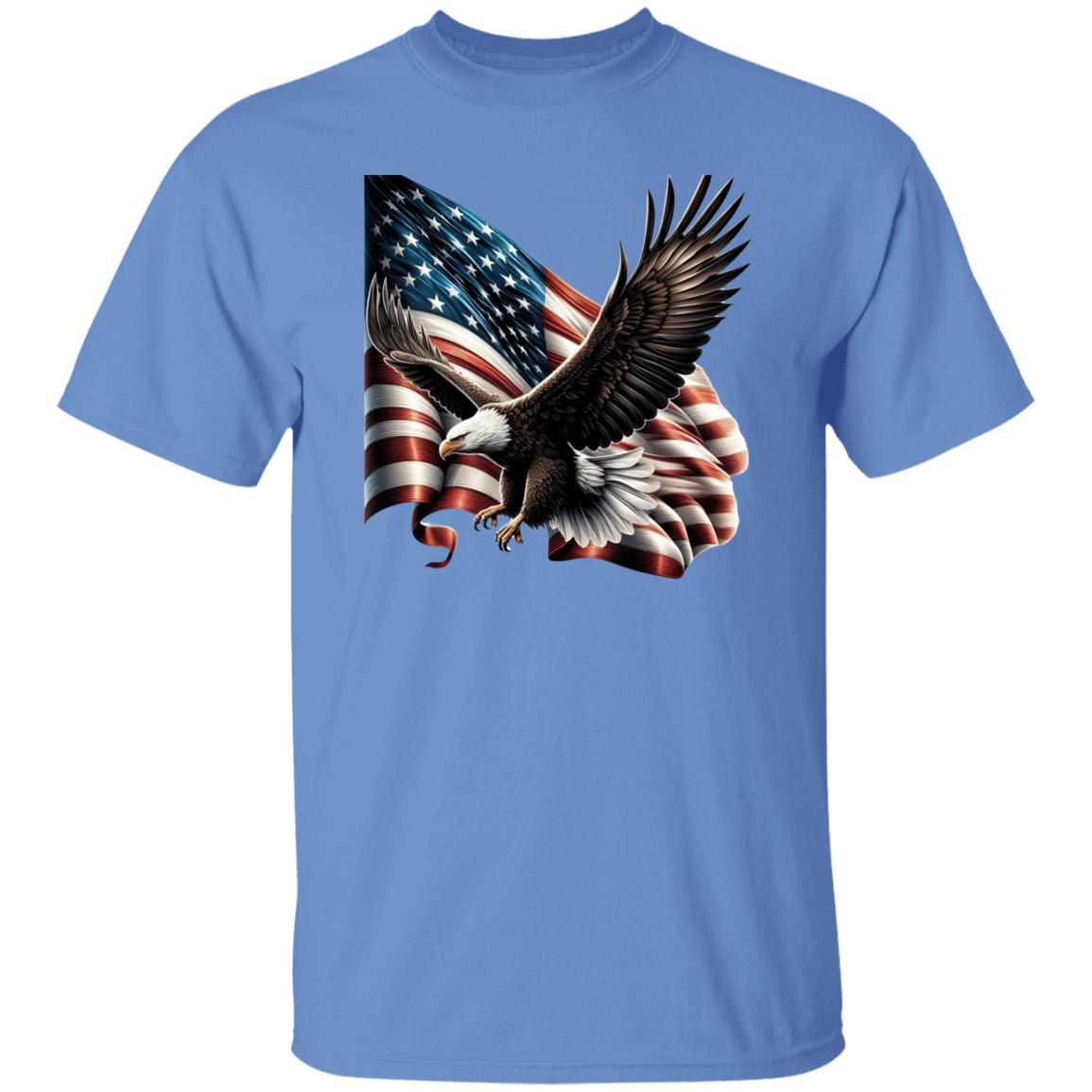 Flying American Eagle Flag T-Shirt