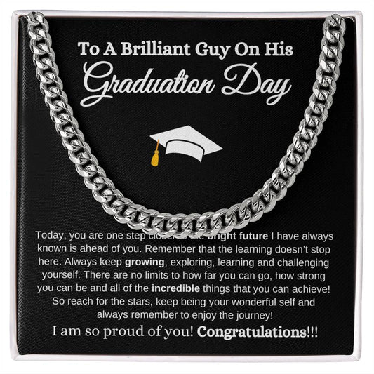 Graduation Day | Cuban Link Chain