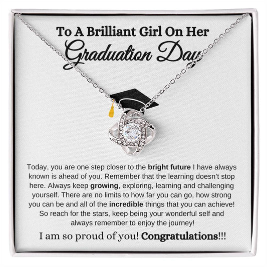 Graduation Day | Love Knot Necklace