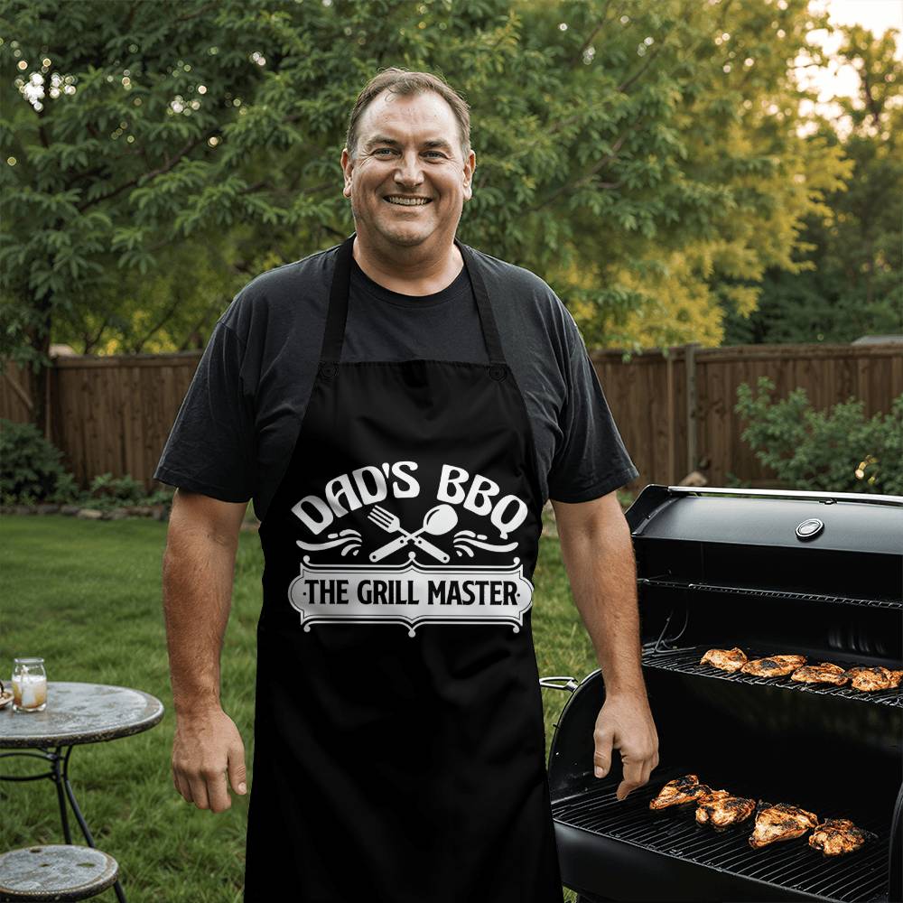 Dad's BBQ Grill Master Apron