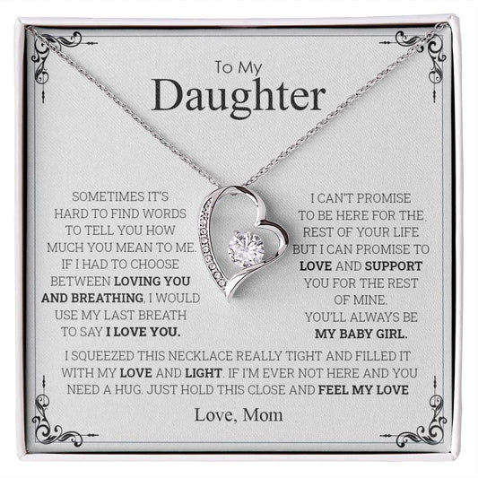 To My Daughter | Forever Love Necklace