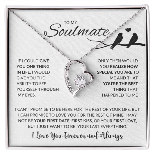 To My Soulmate | Forever Love Necklace