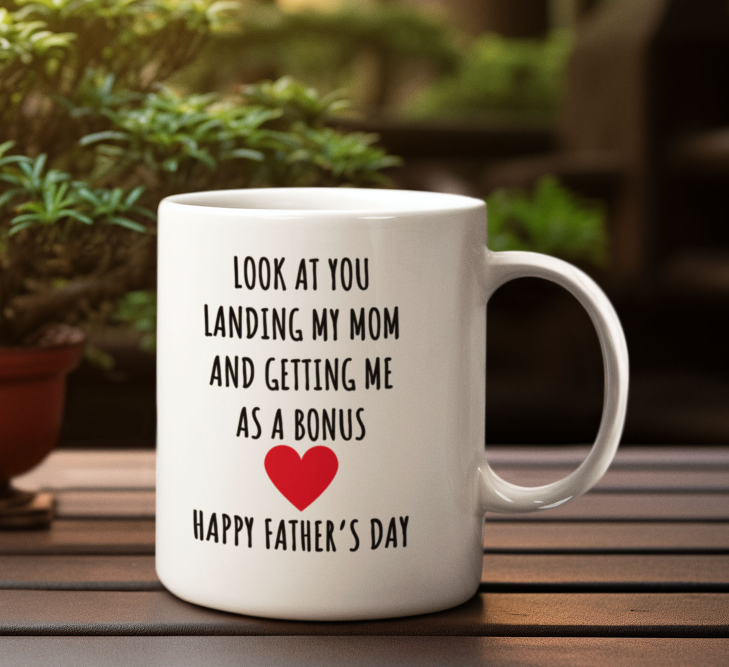 Look At You 11 oz. White Mug